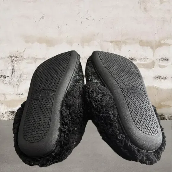 Dluxe by Dearfoams NWT Gel Infused Memory Foam Slippers Size 5-6 - Picture 3 of 4